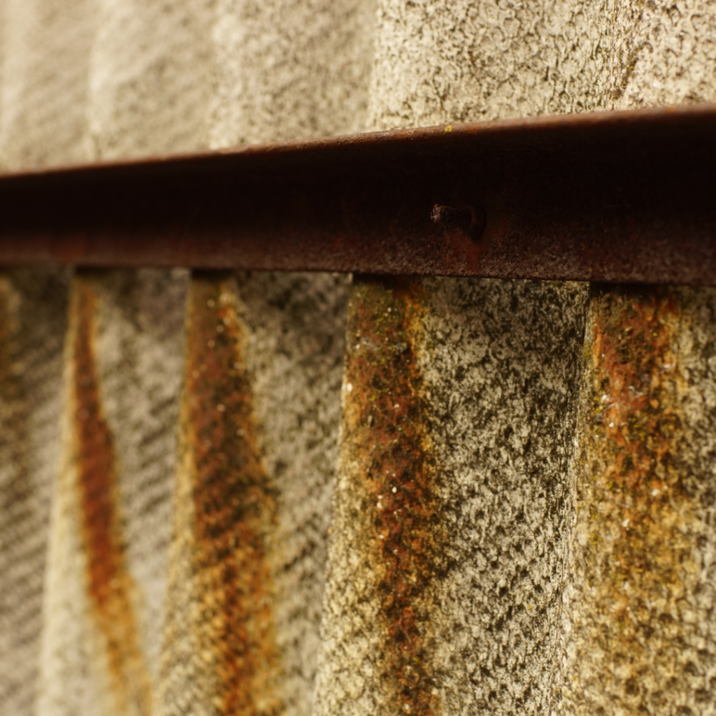 asbestos super six fence