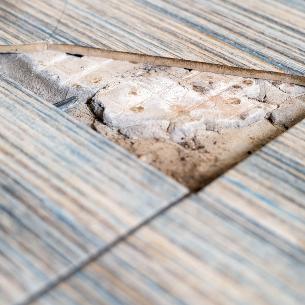 asbestos flooring