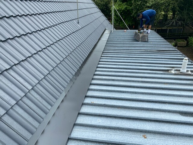 Metal roof