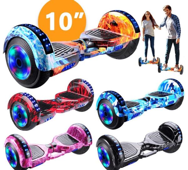 10" Hoverboard Scooter Self Ba10" Hoverboard Scooter Self Balancing Electric Hover Board Hip-hoplancing Electric Hover Board Hip-hop