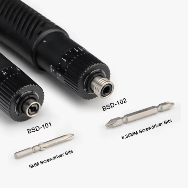 BSD-101 Electric Screwdriver 220V Electric Drill Tools Ergonomic Handle Straight Plug Small Electric Driver