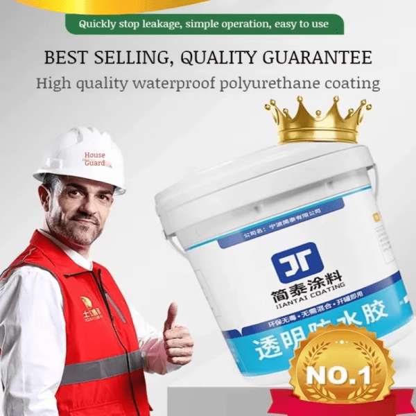 Flexible Waterproof Liquid Roll for Roofs - 1Kg