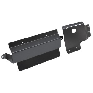 Heavy-Duty Bash Plate Set for Toyota Landcruiser 76 78 79 Series V8 | Radiator & Transfer Covers (4mm Black Steel)