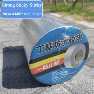 10/20/50Cm Waterproof Tape Self-Adhesive Butyl Sealant Tape Roof Repair Sealing High and Low Temperature Resistance Sealant