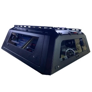 Black Steel Tub Canopy – Heavy-Duty, Weather-Resistant Ute Canopy for Nissan Navara NP300 (2015-2024)