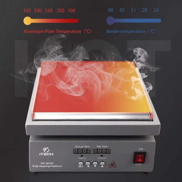 300W Preheating Station BGA Heating Table for Experimental Heating