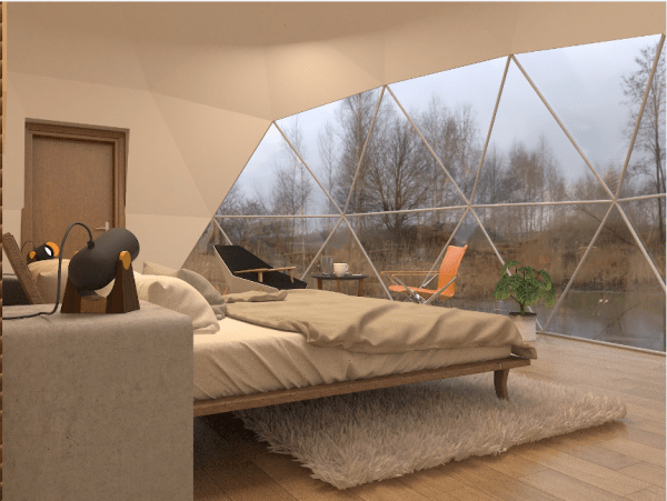 6m GeoDome Tent