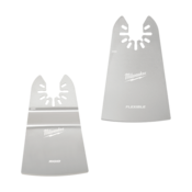 Milwaukee 50mm (2") Rigid & Flexible OPEN-LOK Scraper Set – 2-Piece Variety Pack