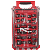 SHOCKWAVE 1/2" Dr. 27 Piece Metric/SAE Standard Impact Socket PACKOUT Set