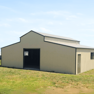 Steel Frame 9m x 18m x 3m Barn-(Colorsteel)