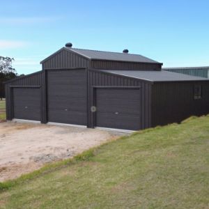 American Barn 9x12x4.2- Steel Frame Structure- Colorsteel Wall Cladding