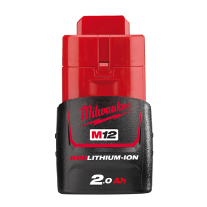 Milwaukee M12B2 12V 2.0Ah REDLITHIUM™ Lithium-Ion Battery Pack